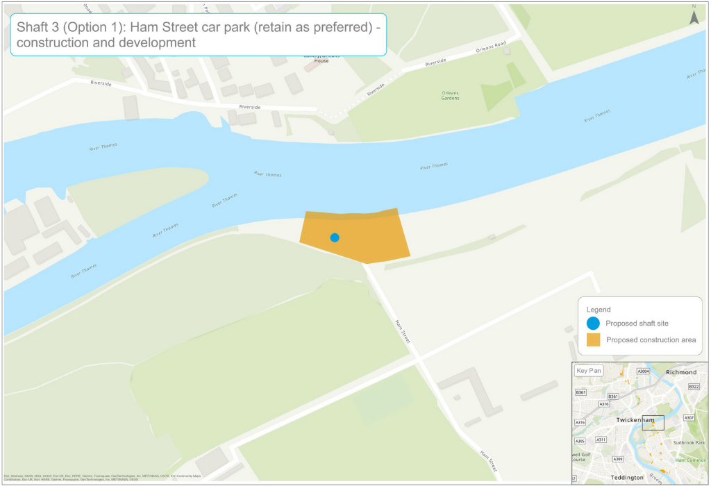 Ham Car Park Shaft site